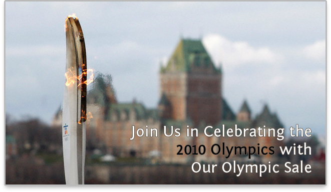 Take advantage of our Olympic sale